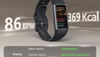 FITVII FINO 2 Review: Slim Fitness Tracker with Heart Rate, BP & Sleep Monitor