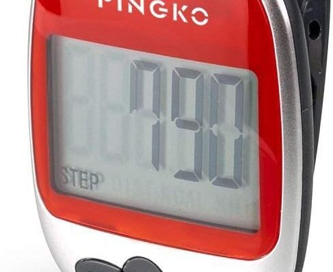 PINGKO Outdoor Multi-Function Portable Sport Pedometer Step/Distance/Calories/Counter