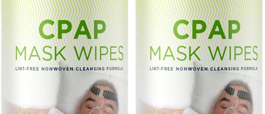 Care Touch CPAP Mask Cleaning Wipes - Scented | 2 Packs of 70 Scented Cleaning Wipes for CPAP Masks (140 Total) | Made in The USA