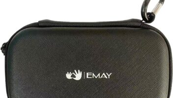 Hard Carry Case for EMG-6L Device (Not for EMG-20) | Protective Travel Case for EMAY 6L Portable ECG Monitor (Case Only)