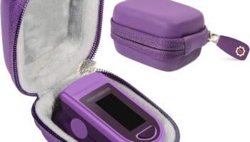 Fingertip Pulse Oximeter Case only for Zacurate Pro 500DL, 500BL, Childrend, Facelake FL400 t. FL350, CMS500DA, mibest, Innovo Deluxe, Santamedical, ANKOVO, CONTEC, Metene