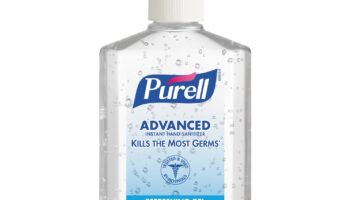 Purell Advanced Hand Sanitizer Refreshing Gel, Clean Scent, 8 fl oz Pump Bottle (Pack of 12), 9652-12