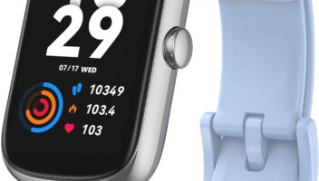 Top Fitness Tracker Watch: Heart Rate, Sleep Monitor & Waterproof Features