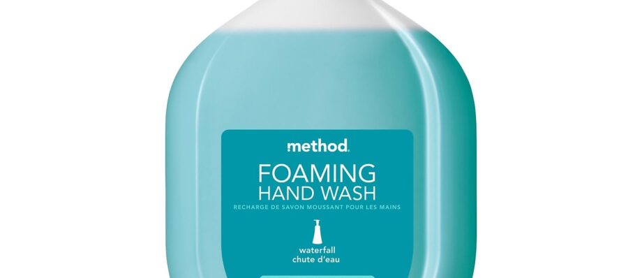 Method Foaming Hand Soap, Refill, Waterfall, 28 Ounce, 1 pack