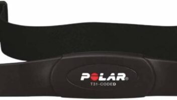 Polar T31 Coded Chest Transmitter and Elastic Strap - Black