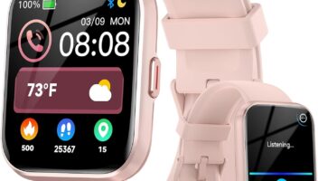 Top Women's Smartwatch: Alexa, Fitness Tracking, Bluetooth Calls & More