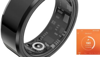 Smart Fitness Ring Review: Track Steps, Heart Rate & Sleep with Long-Lasting Battery