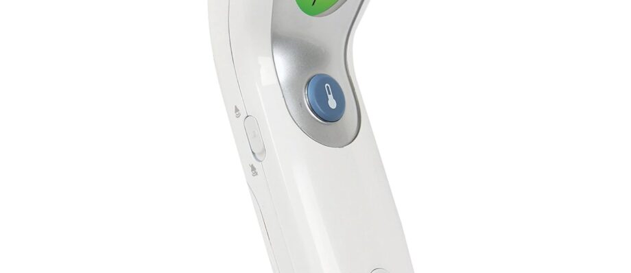 Braun No Touch and Forehead Thermometer - Touchless Thermometer for Adults, Babies, Toddlers and Kids, Color-Coded Fever Guidance, Fast, Reliable, and Accurate Results, FSA and HSA Eligible