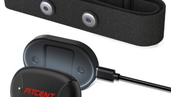 Review: FITCENT Rechargeable Heart Rate Monitor - Compatible with Peloton & Zwift