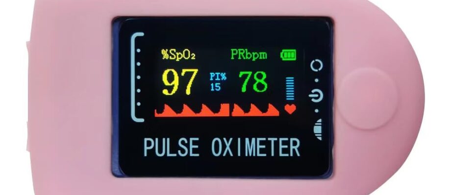 1Pc Pink Pulse Oximeter Fingertip Case,Oximeter Case Compact Portable Soft Comfortable Stable Reliable Effective Protective Cover For Home Outdoor Health Monitors