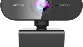 Streaming Webcam with Microphone & Ring Light 2K HD Web Cam with Cover,Stand for PC/MAC/Laptop/Desktop, Wide Angle Web Cameras for YouTube,Skype,Zoom,Xbox One,Video Calling,Studying and PS4